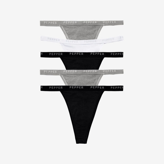 Supima® Cotton String Thong 5 Pack