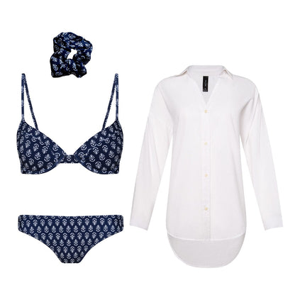 The Poolside Swim Outfit 4-Piece Bundle